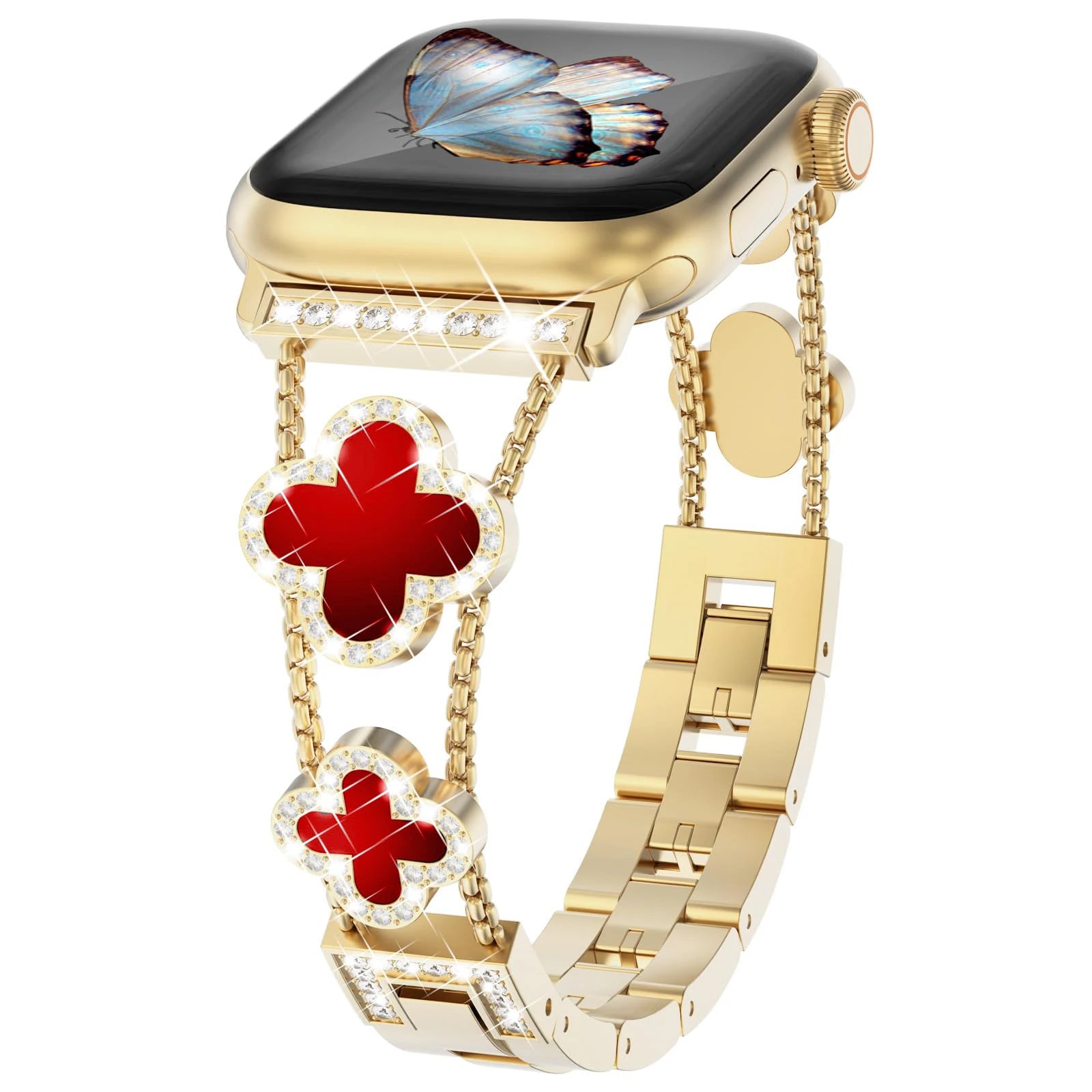 Stylish Diamond-Studded Band for Apple Watch Straps