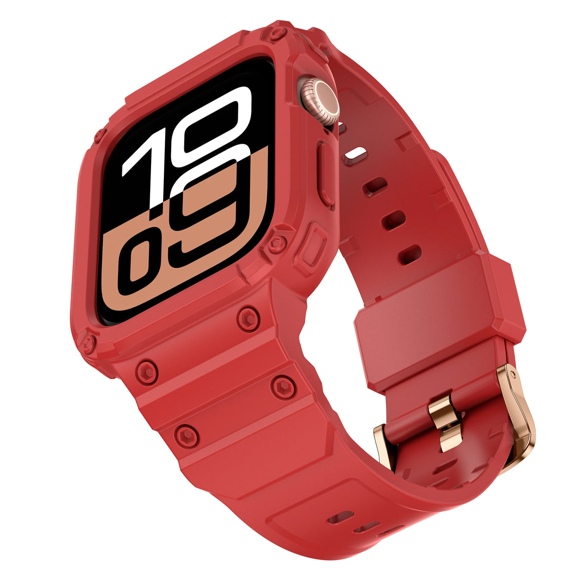 TPU One-Piece Strap and Case for Apple Watch