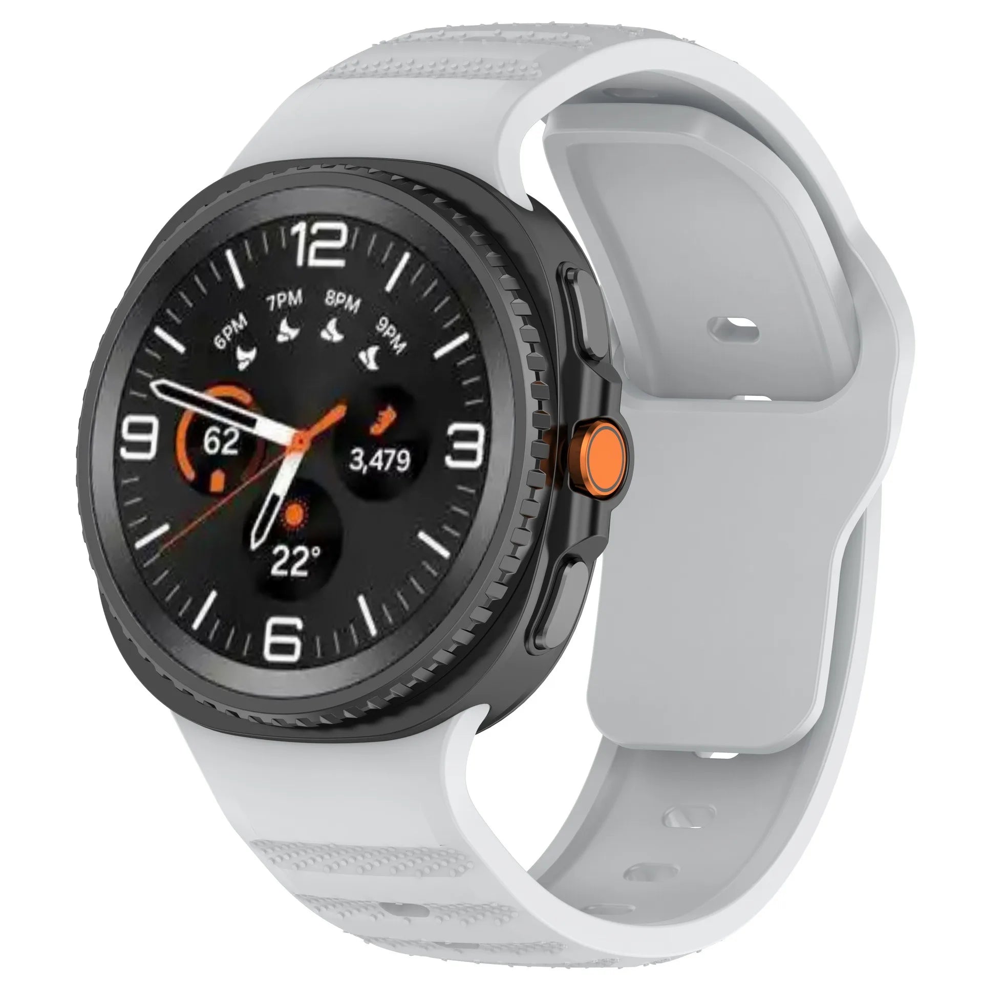 Soft Silicone Sport Strap for Samsung Galaxy Watch 8 / Galaxy Watch 8 Classic