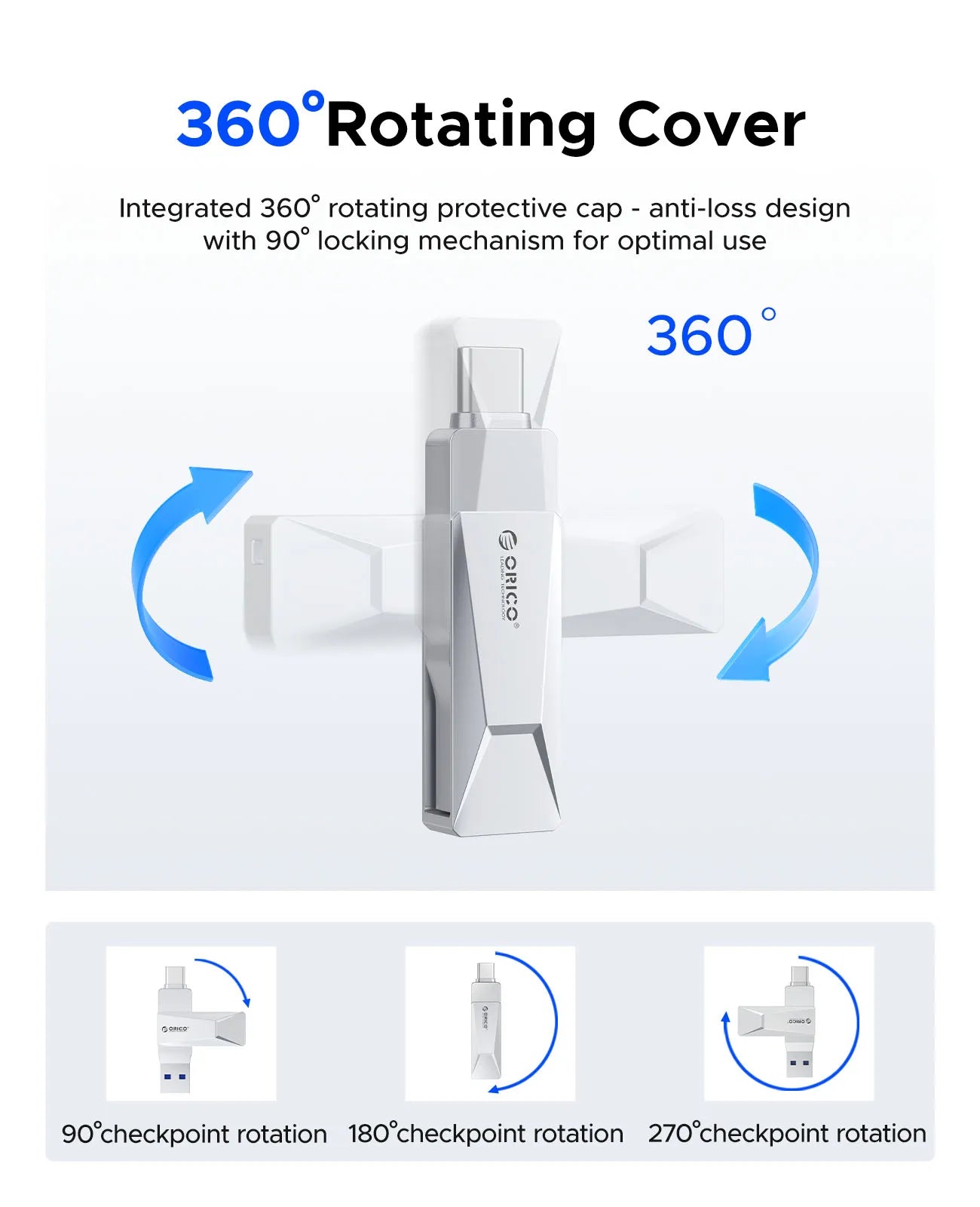 Orico CB05 Dual-Interface USB Flash Drive