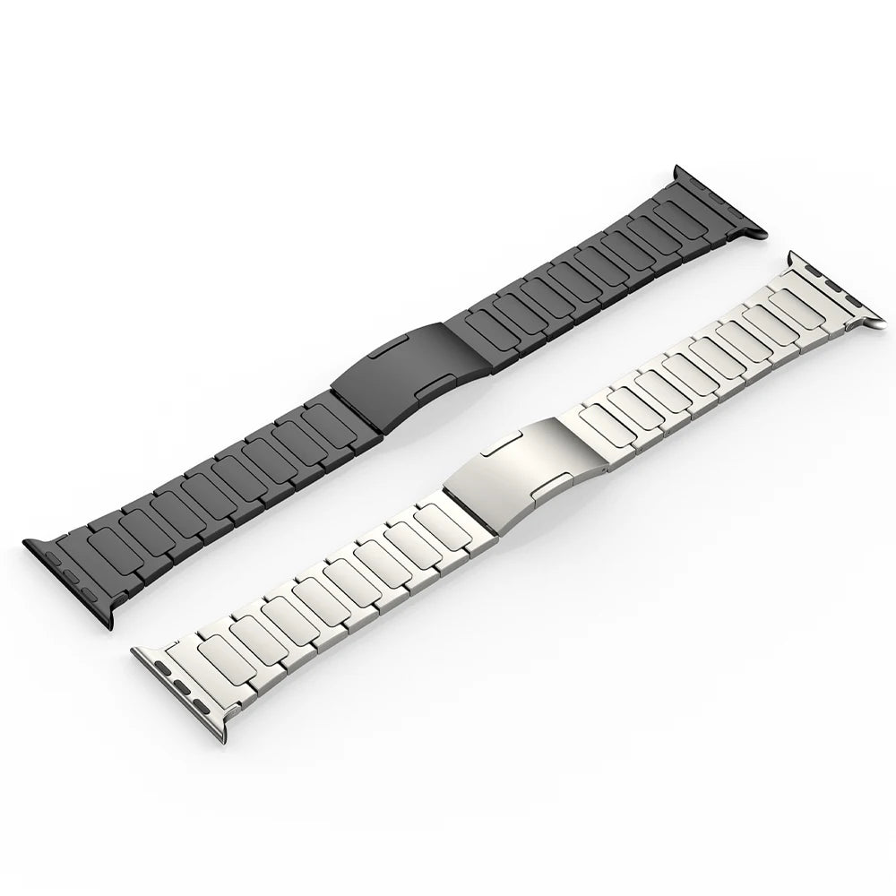 Elegant Titanium Alloy Strap for Apple Watch