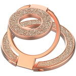 Universal Magnetic Phone Grip and Kickstand with Double-Sided Ring