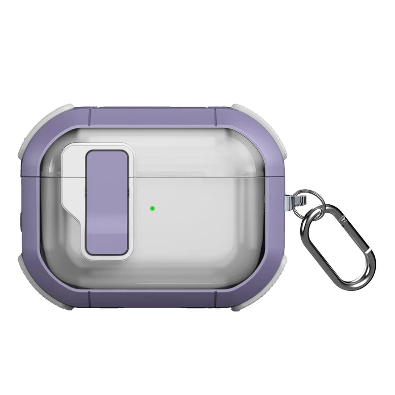 Shockproof Transparent Earphone Case for AirPods Pro 2