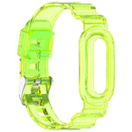 Transparent Protective Case with Adjustable Silicone Band for Google Fitbit Air
