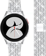 Luxury Stone-Embellished Metal Band for Samsung Galaxy Watch 6 & Galaxy Watch 6 Classic