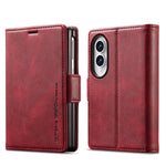 Leather Flip Kickstand Wallet Case with 2-Card Storage for Samsung Galaxy Z Fold 8