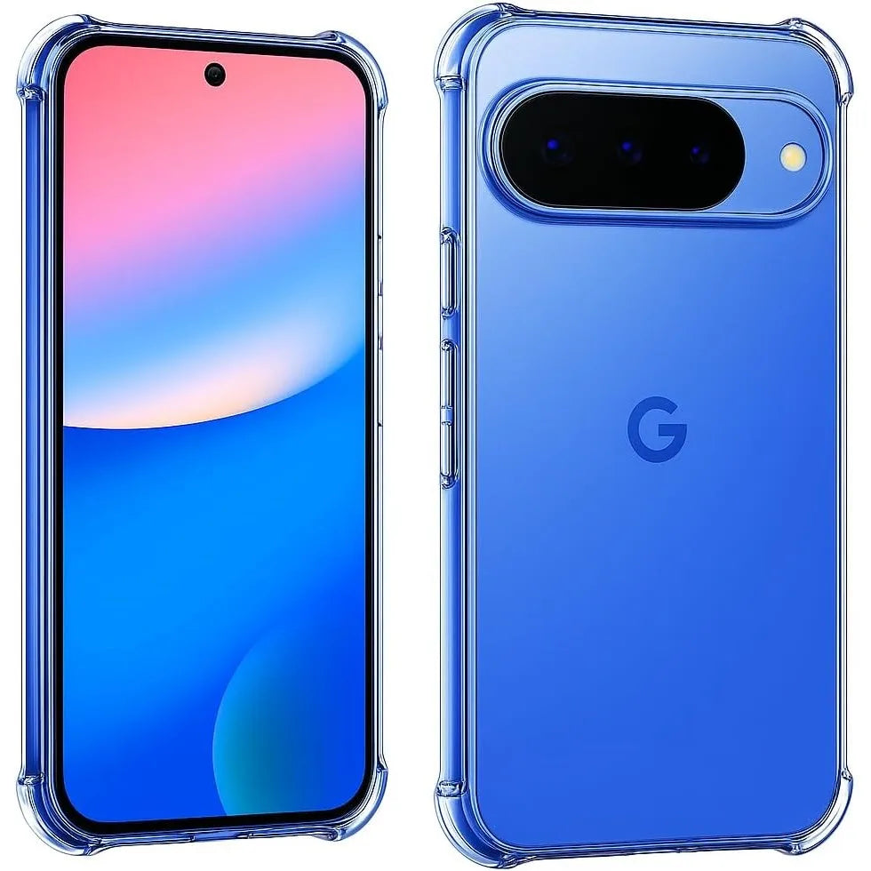 Soft TPU Transparent Shockproof Airbag Case for Google Pixel 10 Series