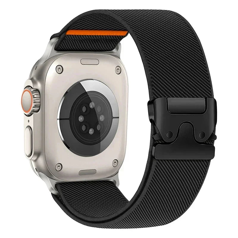 Stretchy Braided Nylon Strap for Apple Watch