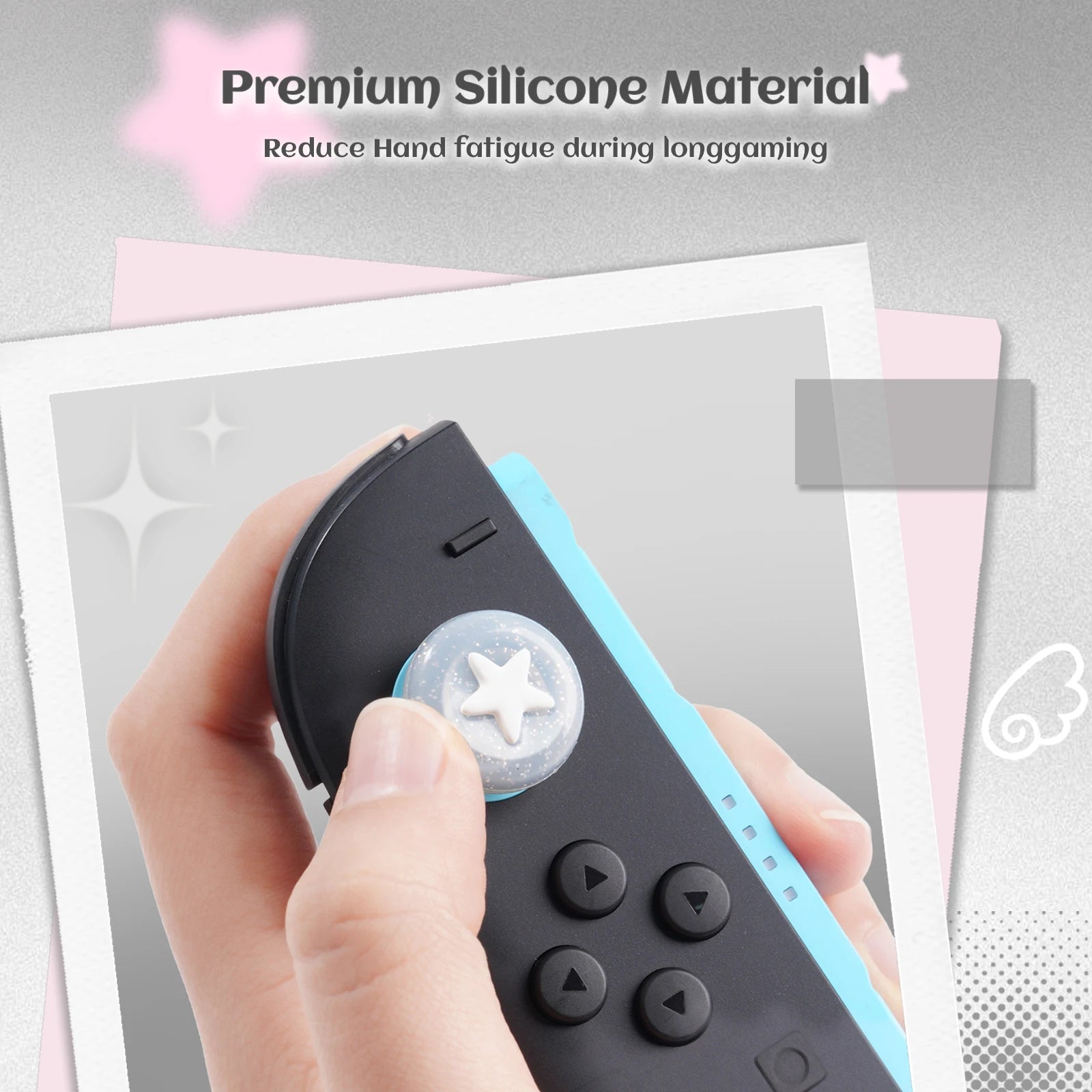 Bubble Design Thumb Grips for Nintendo Switch 2 (2025)