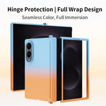 Matte Full-Wrap Case with Magnetic Charging Ring for Samsung Galaxy Z Fold 8