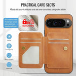 2-in-1 Detachable RFID Blocking Wallet Case with Card Slot for Google Pixel 9 Series