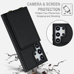 Premium Crossbody Leather Wallet Case for Samsung Galaxy S25 Series