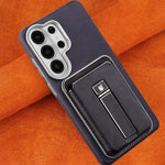 Premium Magnetic Leather Case for Samsung Galaxy S26 Series with Removable Card Holder