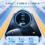 ASOMETECH 138W USB-C Car Charger c