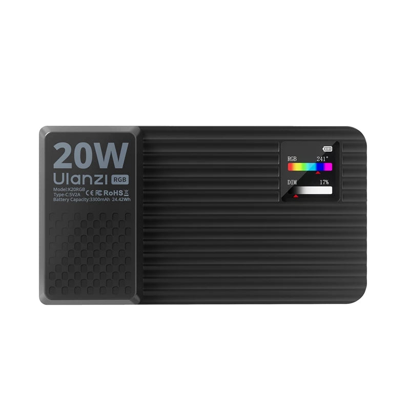 Ulanzi K20RGB 20W RGB Panel Light