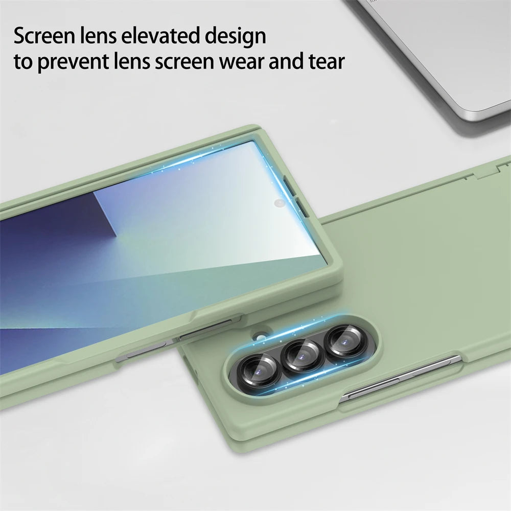 Premium Matte Magnetic Hard Case with Screen Film for Samsung Galaxy Z Fold 7