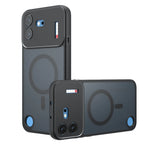 Matte Anti-Fingerprint Hard PC Case with Soft TPU Frame for Nothing Phone (4b)