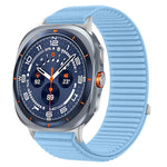 Breathable Nylon Watch Strap with Hook-and-Loop Fastener for Samsung Galaxy Watch Ultra 2