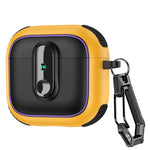 Shockproof Padded Case with Metal Carabiner Clip for AirPods Pro 3