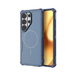 Dual-Layer Shock-Absorbing Magnetic Bumper Case for Samsung Galaxy S24 Series