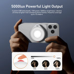 TELESIN Adjustable Brightness Magnetic Selfie Light