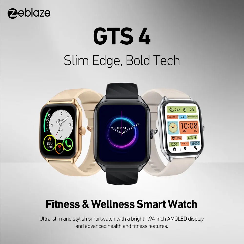 Zeblaze GTS 4 1.94″ AMOLED Smartwatch