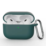 Soft Silicone Protective Case with Hook for AirPods Pro 3