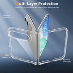 Transparent Polycarbonate Case with Anti-Yellow Treatment for iPhone Duo