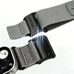 Nylon Magnetic Slide Buckle Band with Titanium Closure for Apple Watch