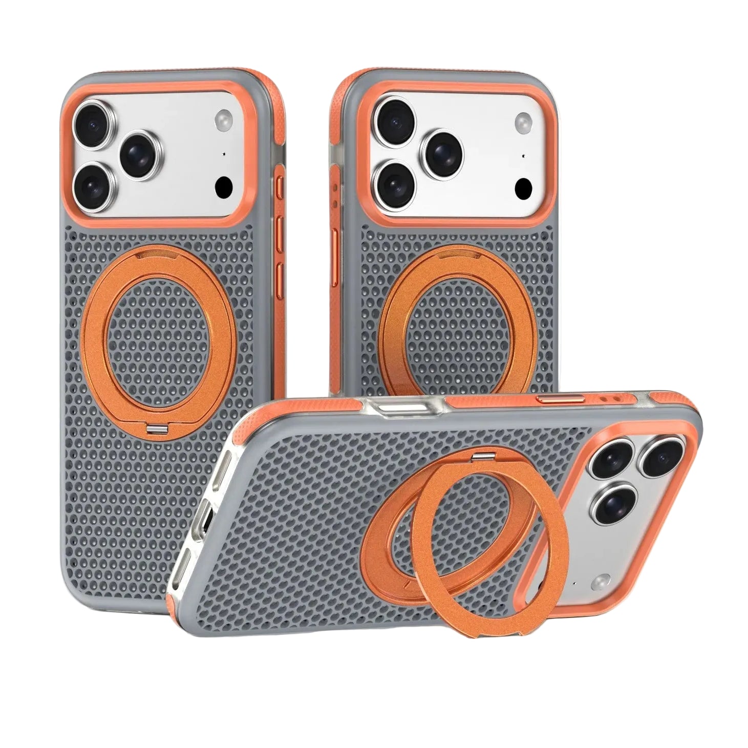 Shockproof Slim Fit MagSafe Case with Kickstand for iPhone 17 Pro & Pro Max