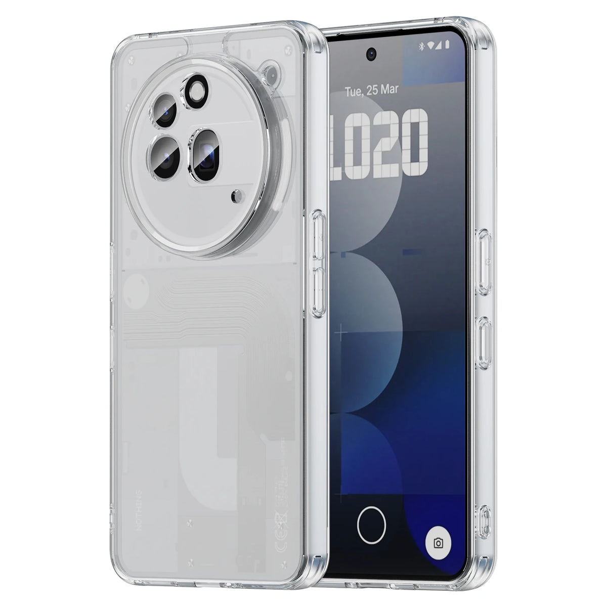 Clear Shockproof Magnetic Case for Nothing Phone 3a Pro