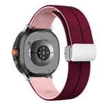 Silicone Magnetic Buckle Strap for Samsung Galaxy Watch 8 /  Galaxy Watch 8 Classic