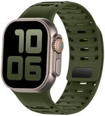 Breathable Magnetic Silicone Strap for Apple Watch