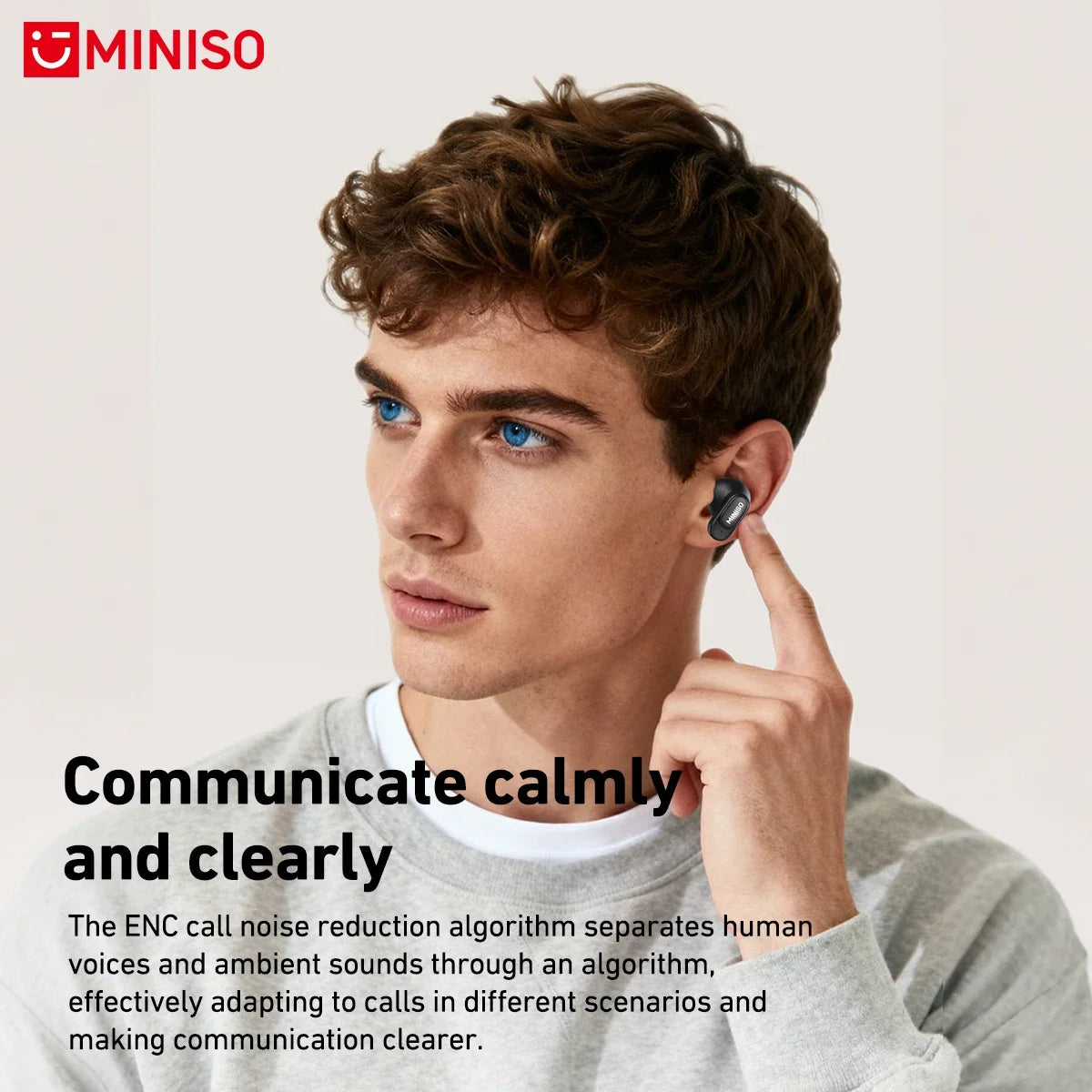 MINISO MS105 AI Translator Wireless Earphones