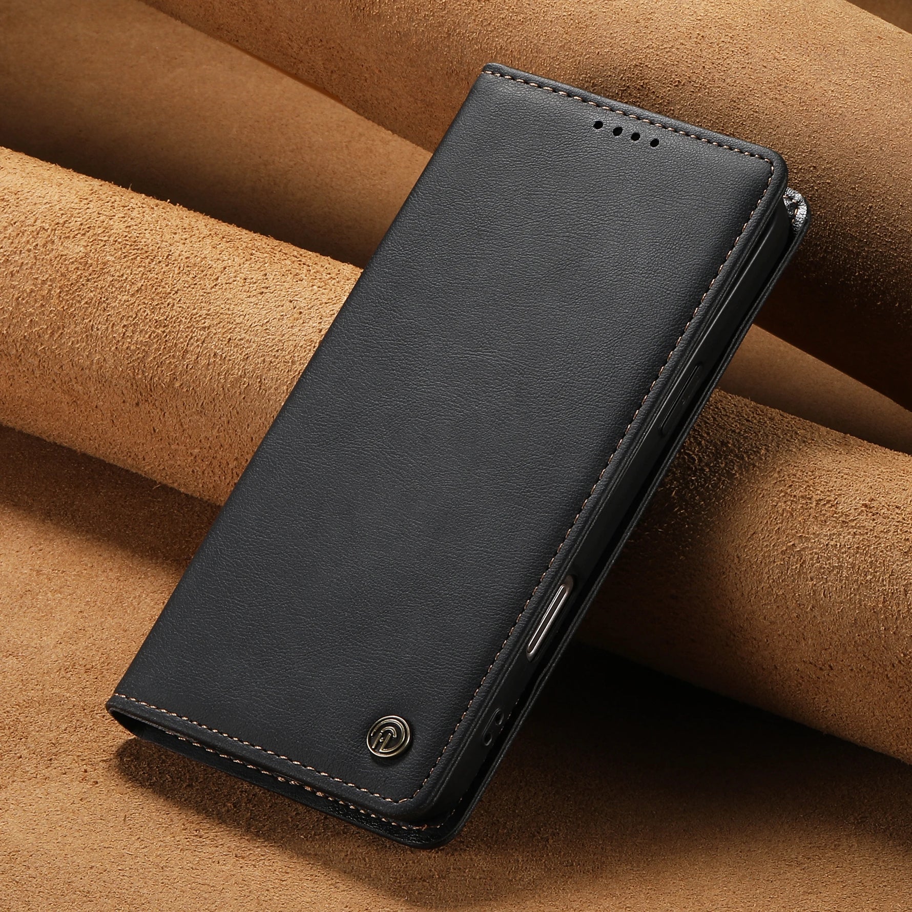 Samsung Galaxy S26 Series Leather Wallet Case with RFID Blocking