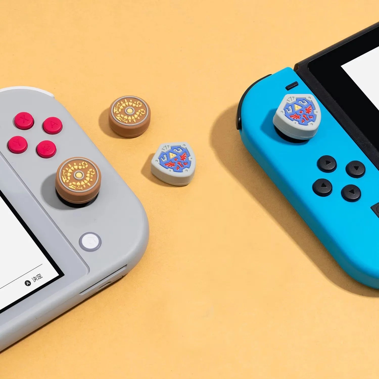 Soft Silicone Thumbstick Caps for Nintendo Switch