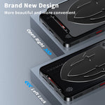 Metal Aluminum Alloy Clear Shockproof Bumper Case with Camera Protection for Nubia Red Magic 9 Pro