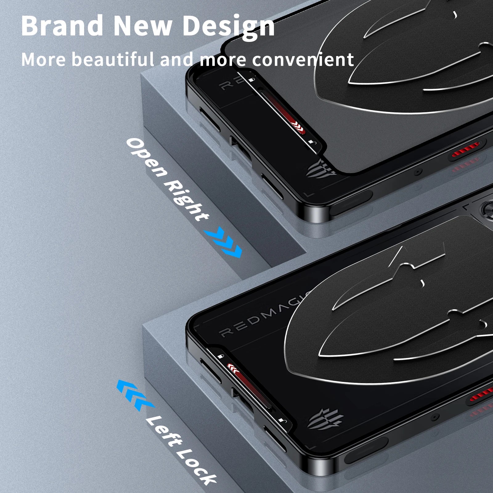 Metal Aluminum Alloy Clear Shockproof Bumper Case with Camera Protection for Nubia Red Magic 9 Pro