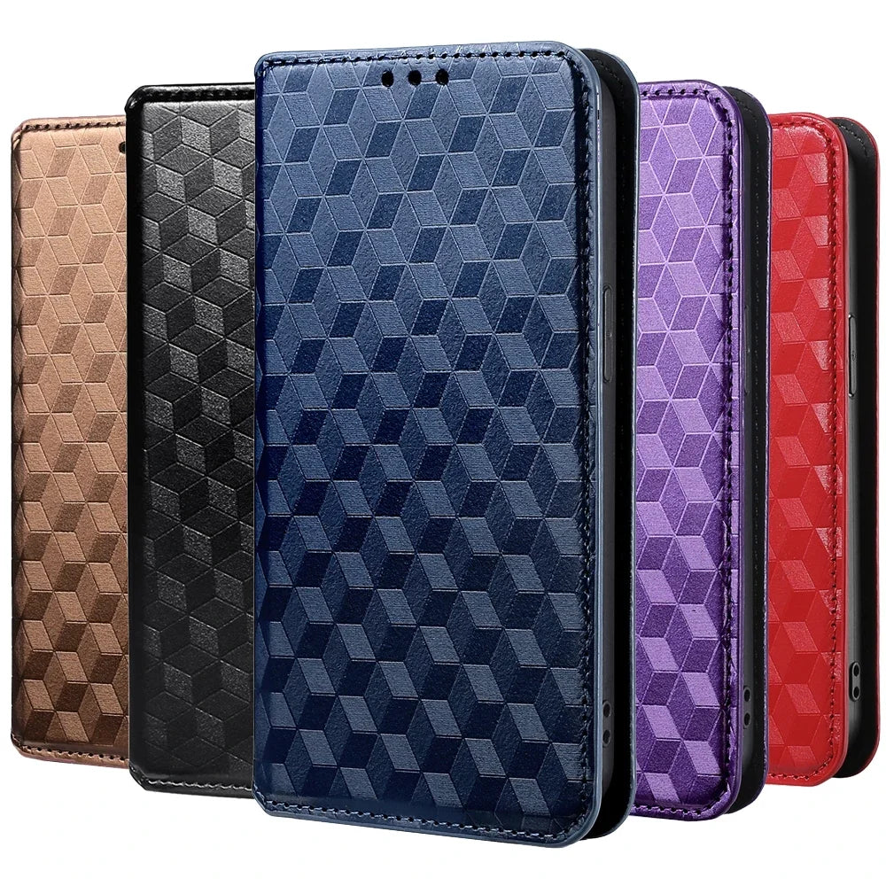 Premium Leather Wallet Case with Stand for Samsung Galaxy S26 Series