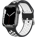 Two Tone Silicone Sport Strap for Apple Watch