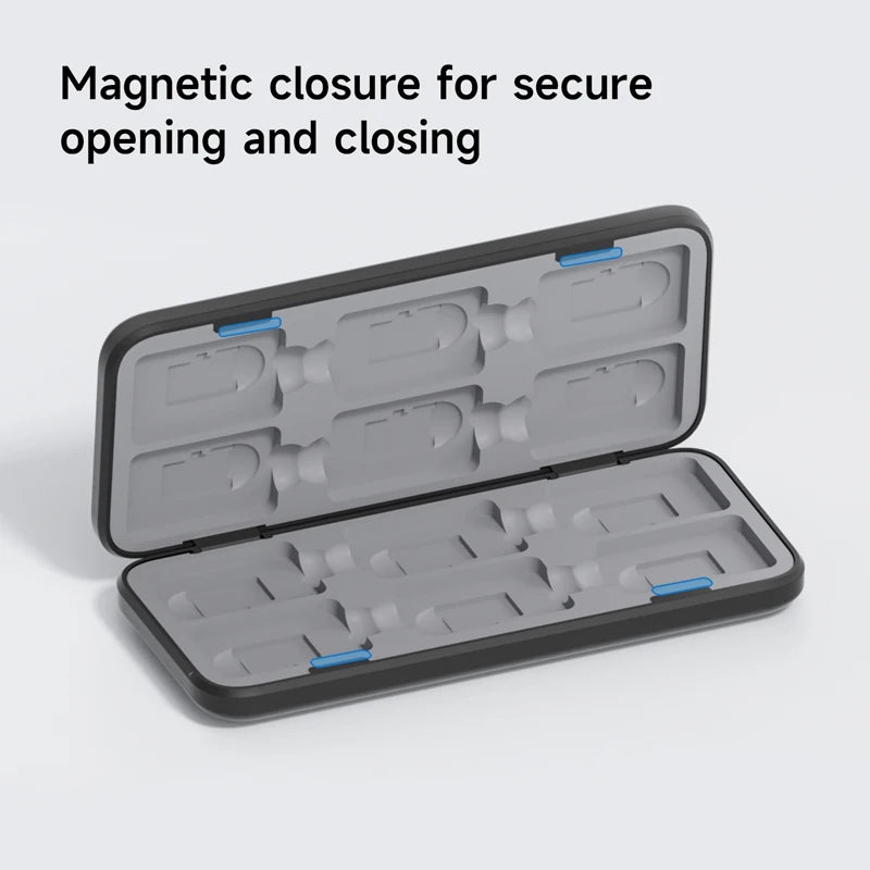12-Slot Magnetic Nintendo Switch Game Card Case