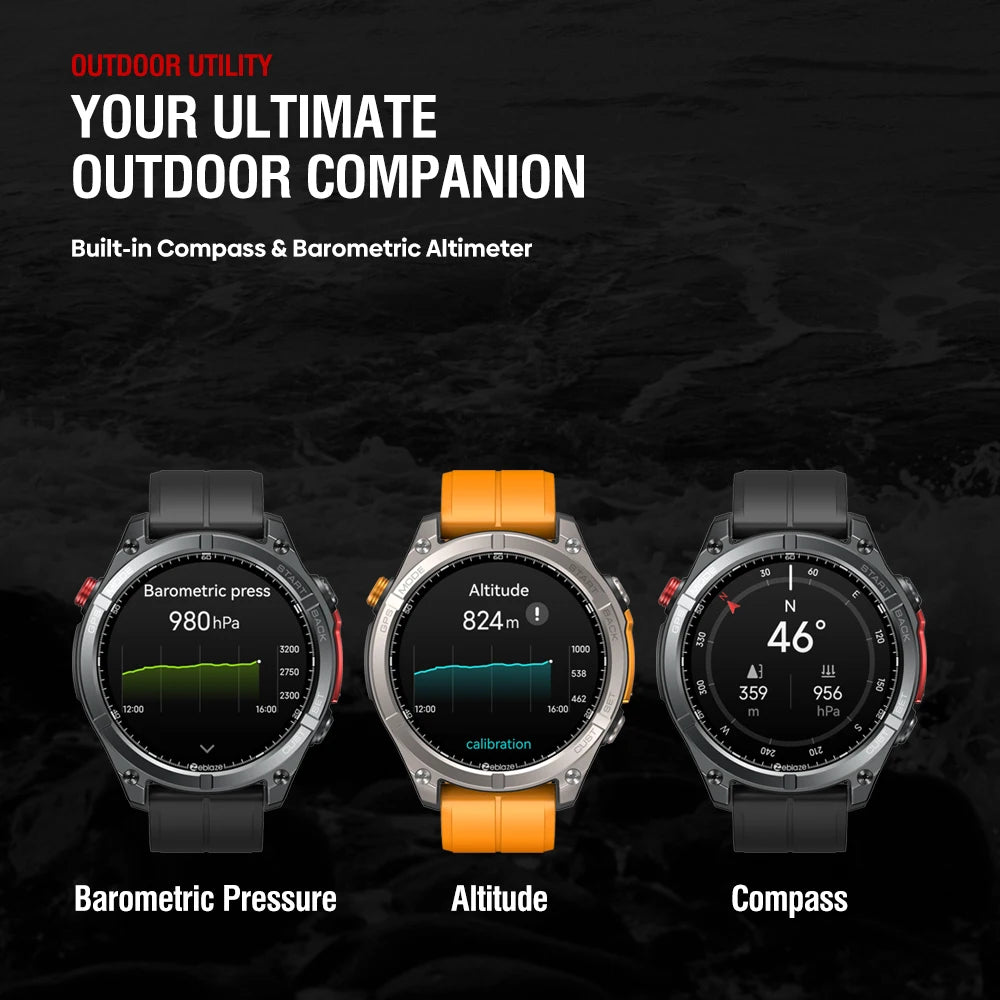 Zeblaze Stratos 4 GPS Fitness Smartwatch