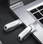 SanDisk Dual USB Type-C and USB-A Flash Drive