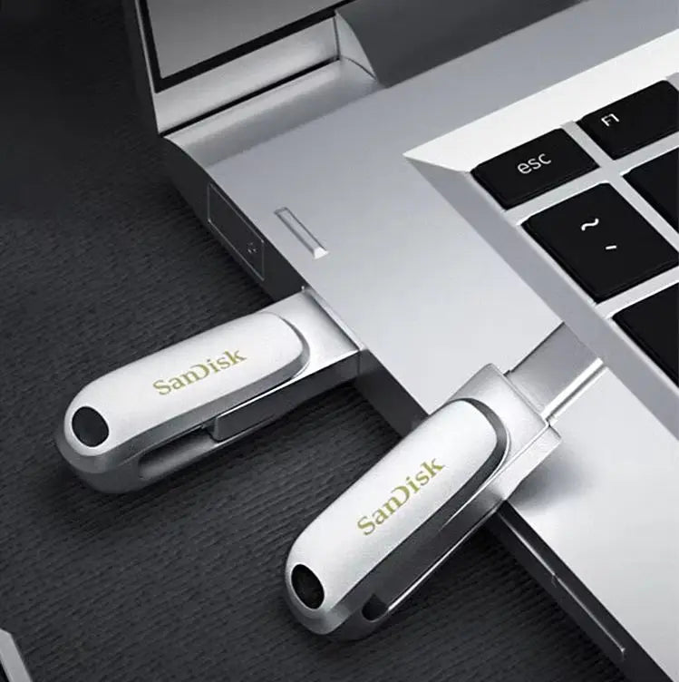 SanDisk Dual USB Type-C and USB-A Flash Drive