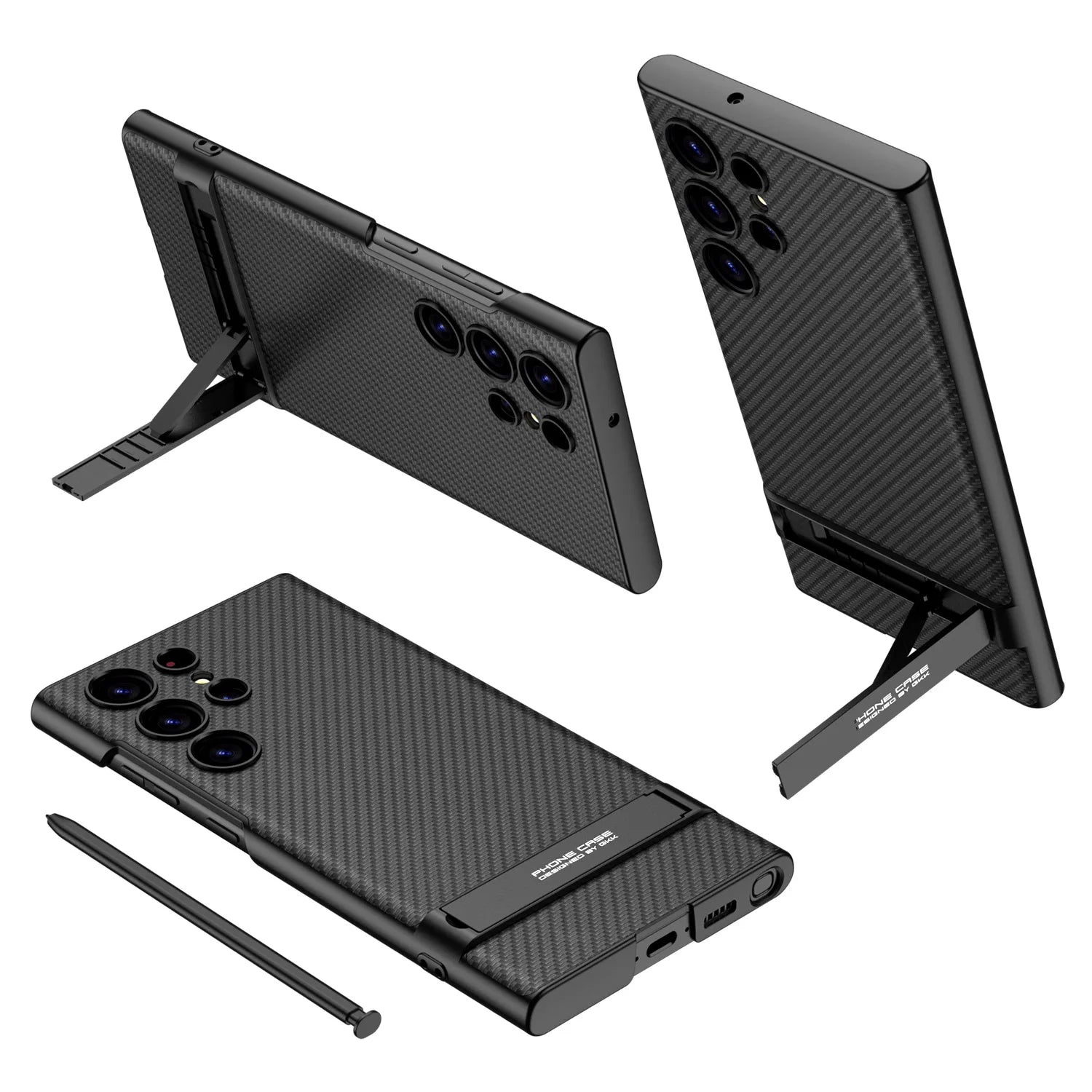 Carbon Fiber Protective Case for Samsung Galaxy S24 Series