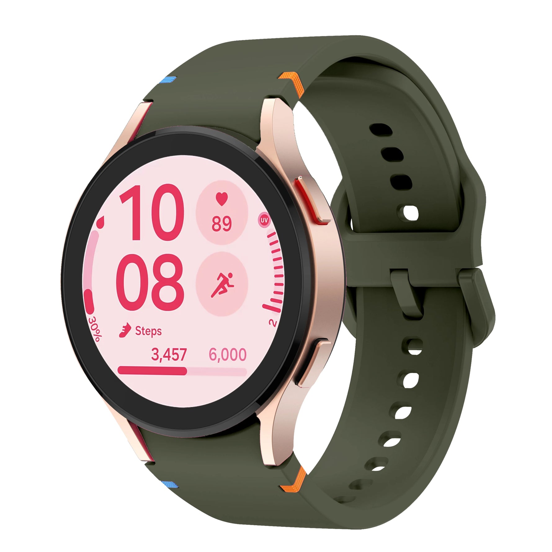 Soft Silicone Watch Strap for Samsung Galaxy Watch 6 & Galaxy Watch 6 Classic