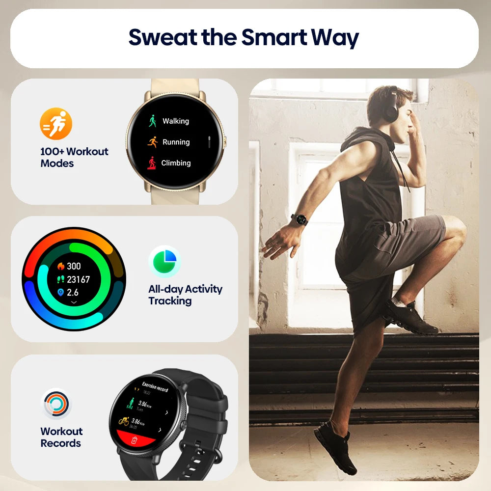 Zeblaze GTR 3 Pro Fitness & Wellness Smartwatch