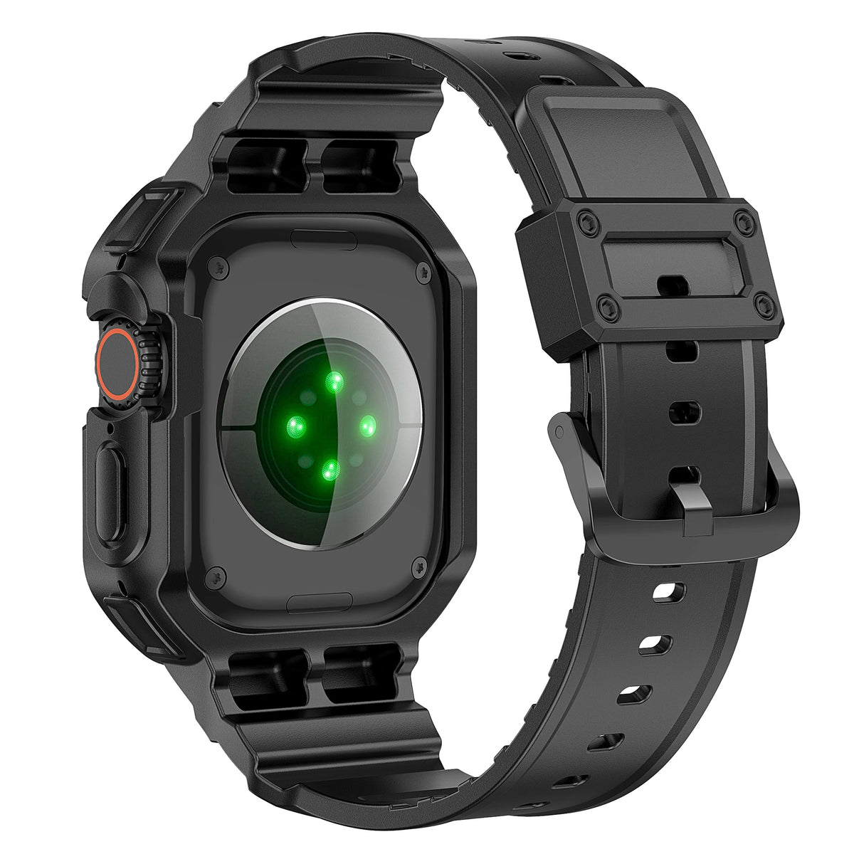 TPU Silicone Protective Case with Raised Bezel for Apple Watch Ultra