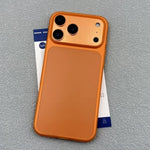 Simple Solid Color Frosted Case for iPhone 17 Series