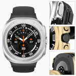 PC Case with Tempered Glass Screen Protector  Samsung Galaxy Watch Ultra and Samsung Galaxy Watch Ultra (2025)